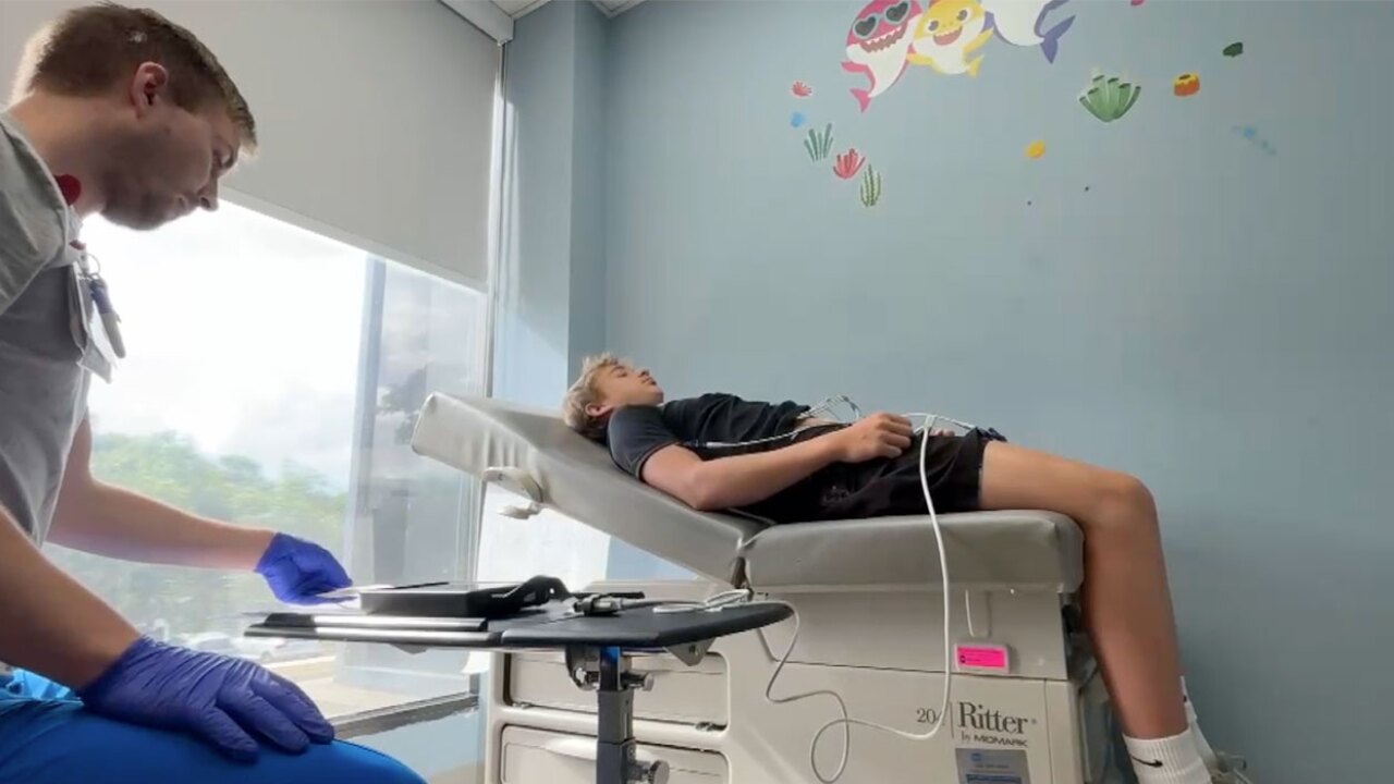 Florida athlete EKGs