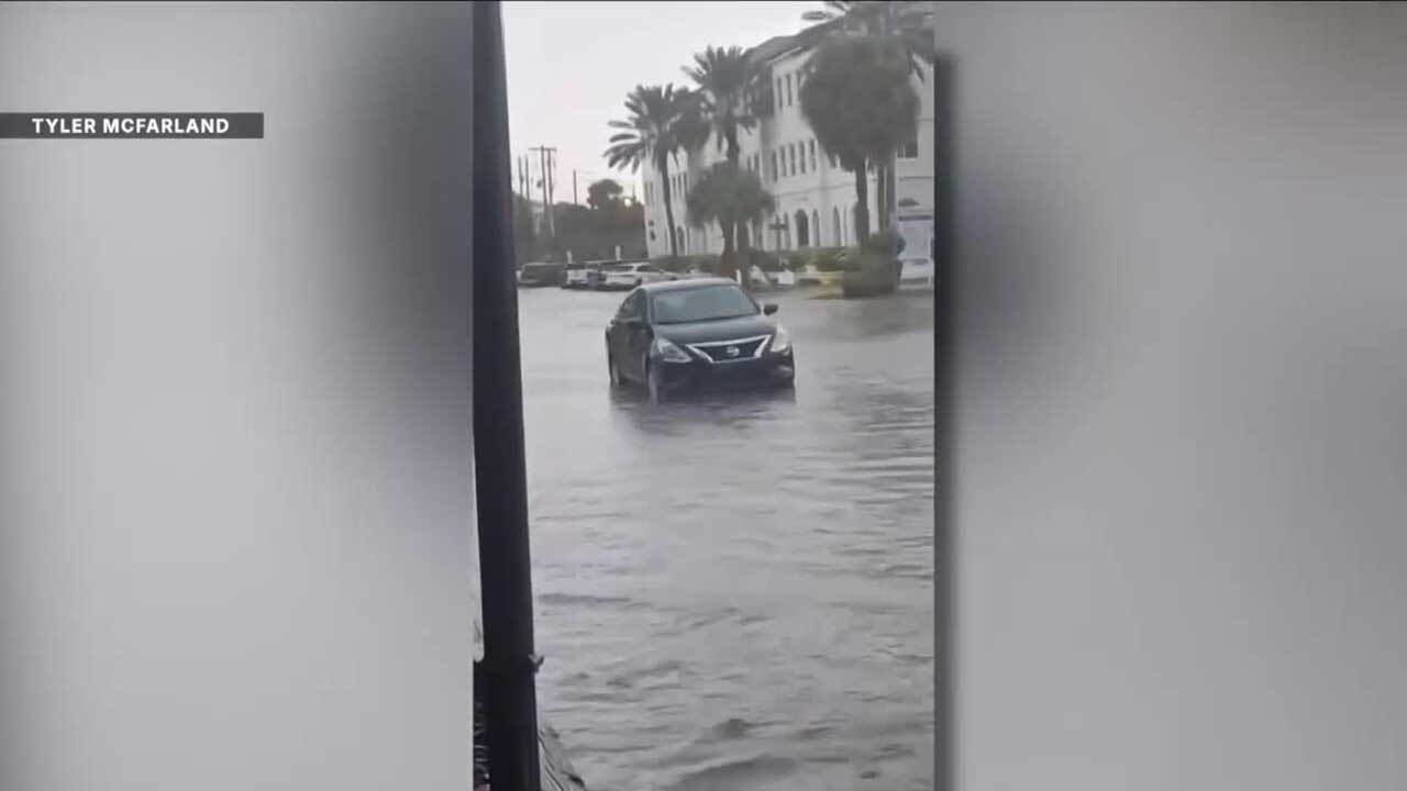 Flooding on Ocean Drive