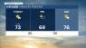 Noon weather forecast