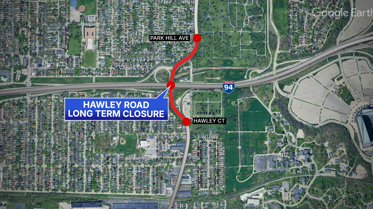Hawley Road Closure