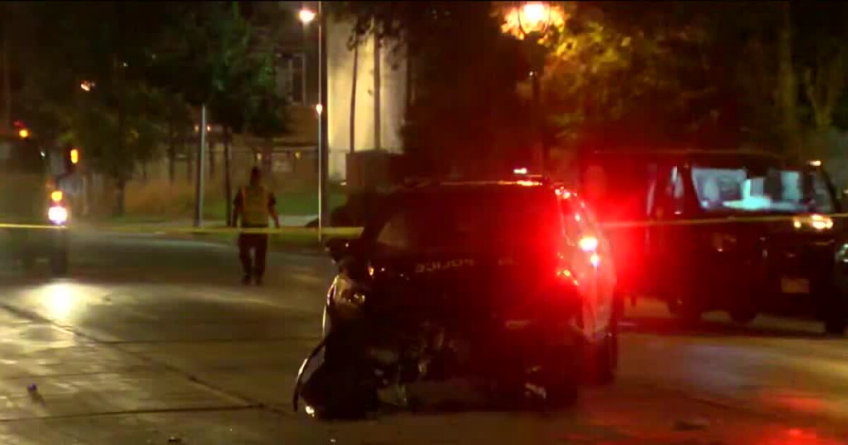 Officer injured, crashed with reckless driver near 35th and Meinecke: MPD