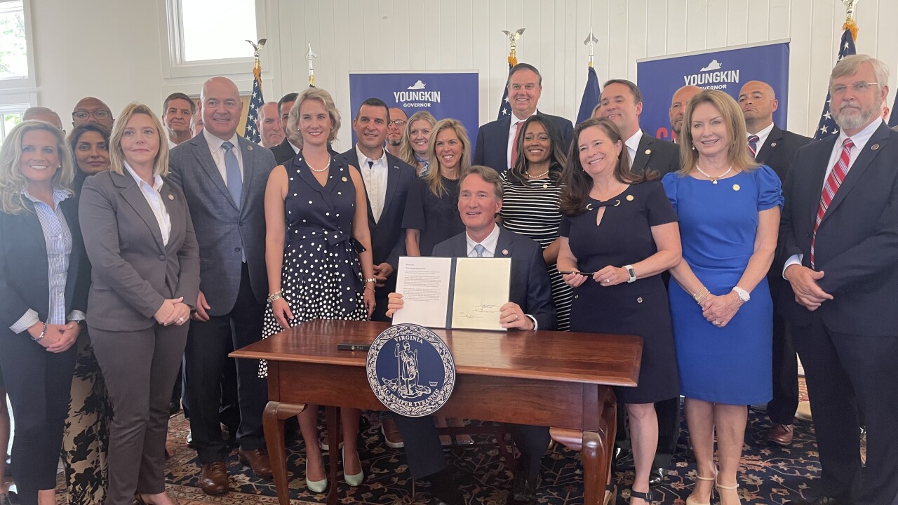 Virginia governor signs bill aimed at boosting human trafficking prevention training