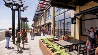 This is a rendering of the Green Bay Public Market