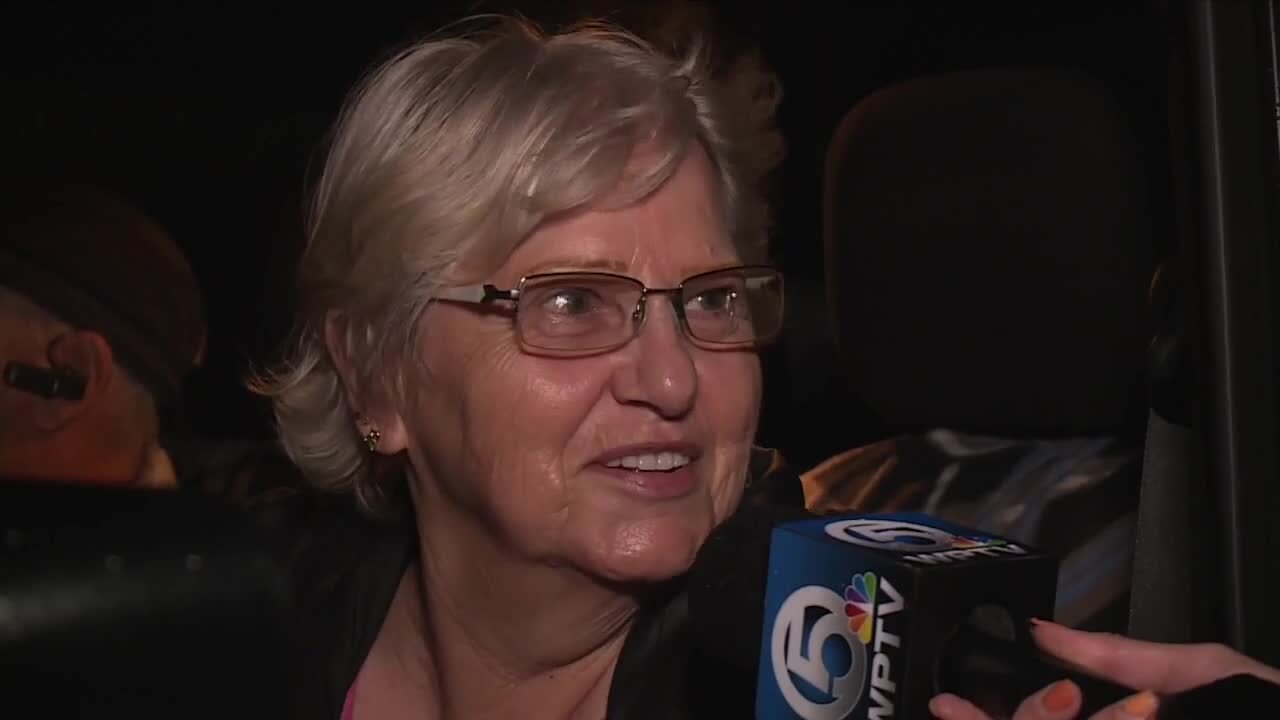 Nicole Lachance comes to Lake Worth Beach during storm 'Just for the fun of it'