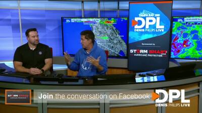 Meteorologist in charge from the NWS in Ruskin joins Denis Phillips Live