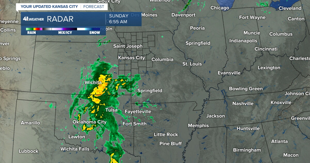 KSHB 41 Weather Blog | Update on several thunderstorm chances