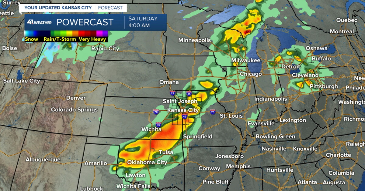 KSHB 41 Weather Blog | Changes showing up in Kansas City's weather pattern