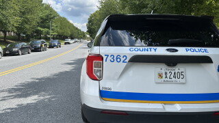 Police at scene of Pikesville murder