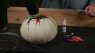 Making a crayon dipped pumpkin