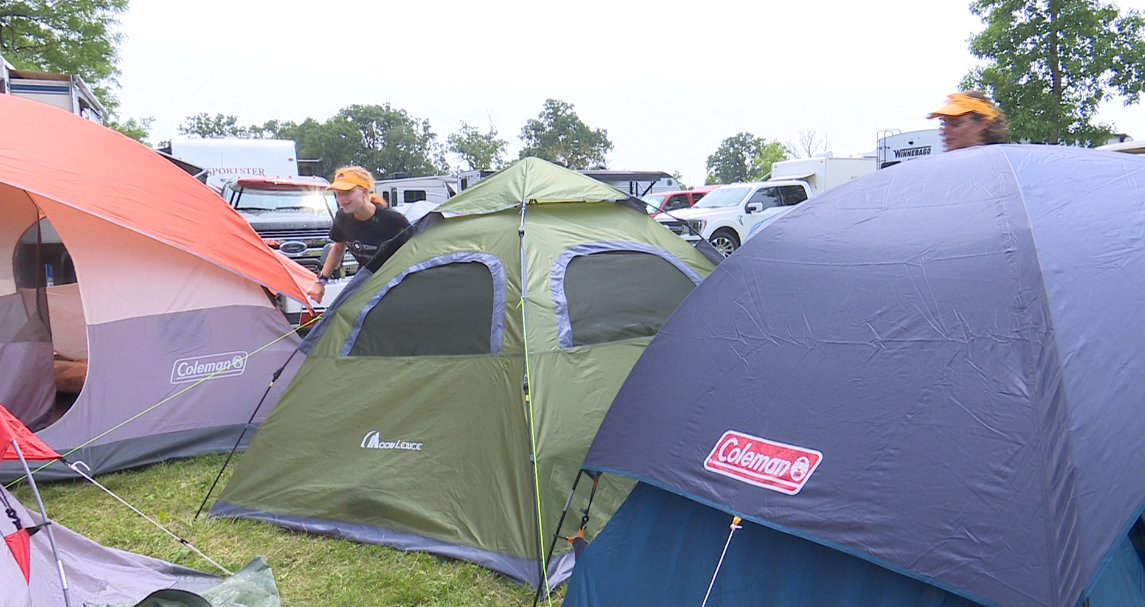 'We'll just ride it out': Campers at EAA Airventure say they're ready to ride out storms