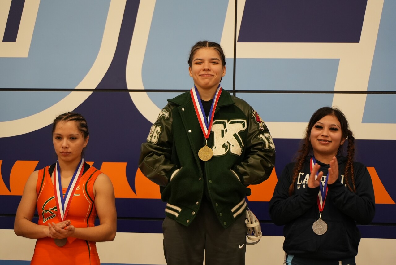 King wrestler Isabella Arevalos