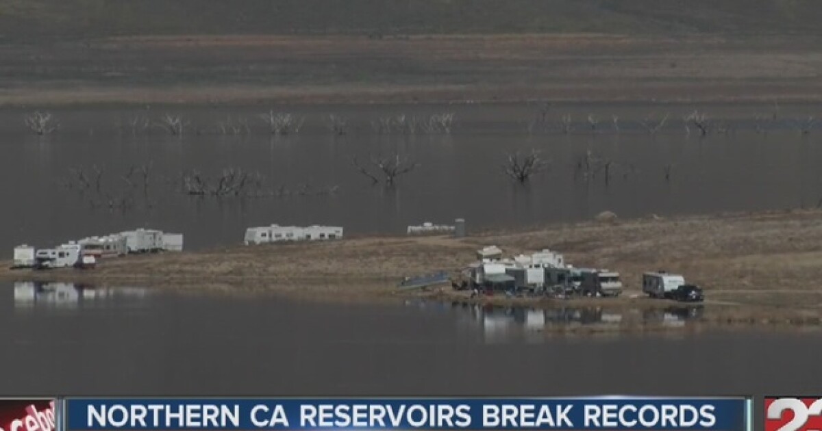 Lake Isabella at lowest levels in California