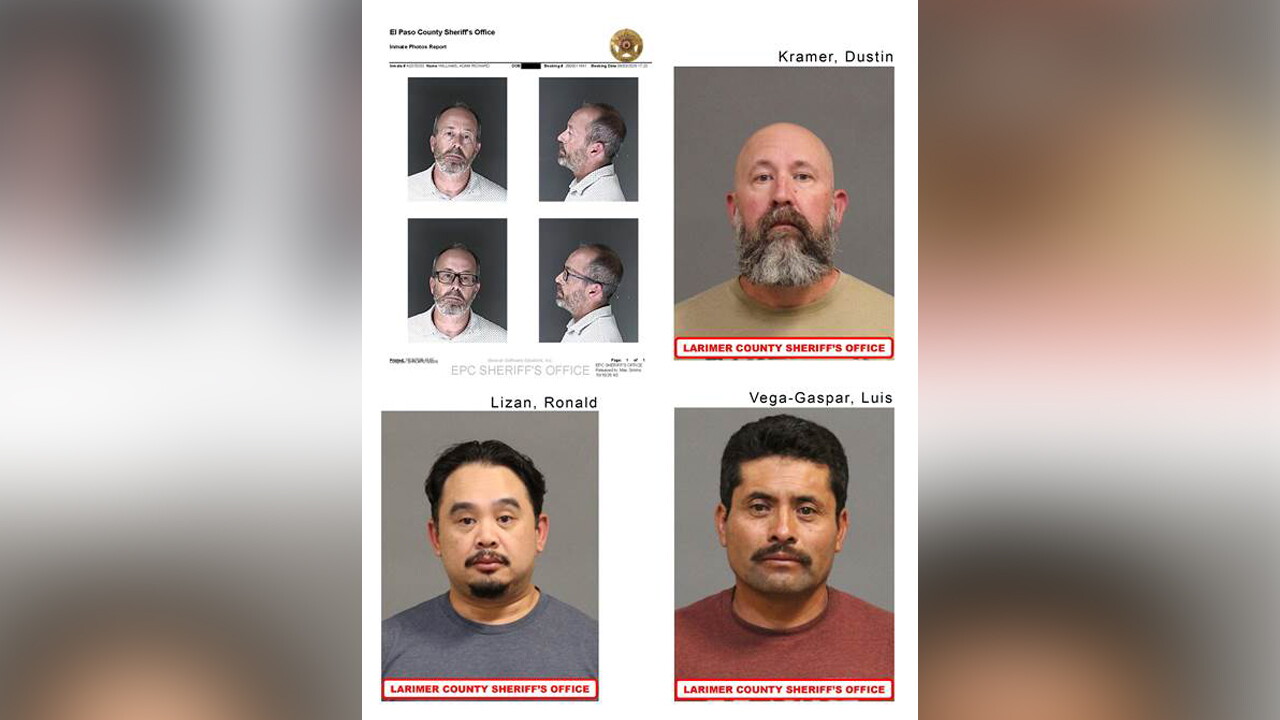 Four suspects arrested on child-sex crimes in Fort Collins; police believe there could be more victims.jpg