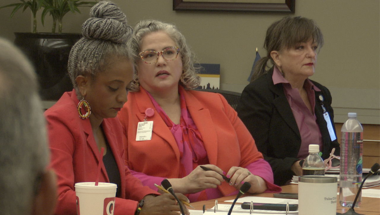 councilors at meeting