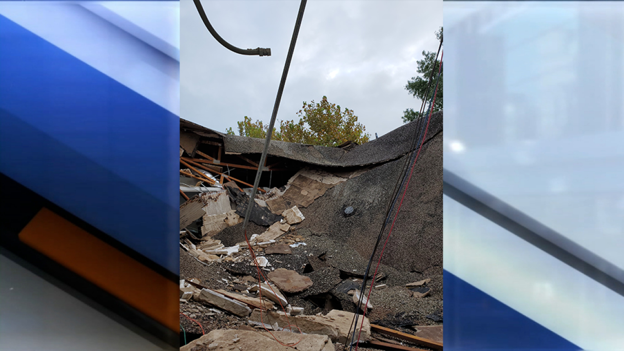 Lakeland Elementary School Roof Collapses Classrooms Destroyed By