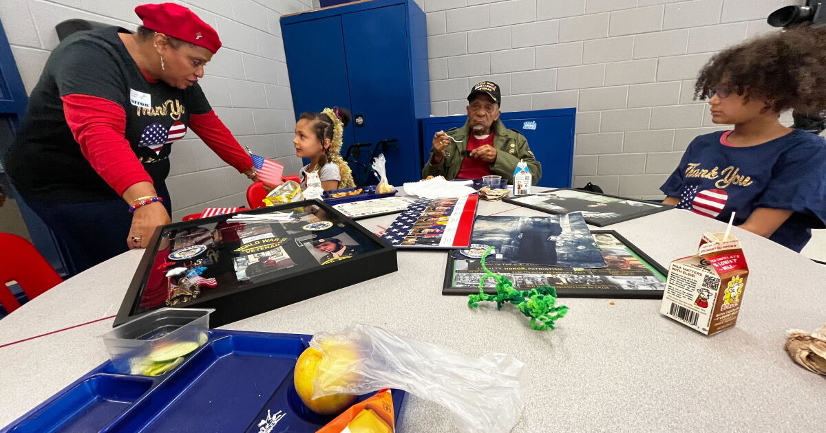 'It's a blessing': Local elementary school invites veterans to lunch - Vimarsana News