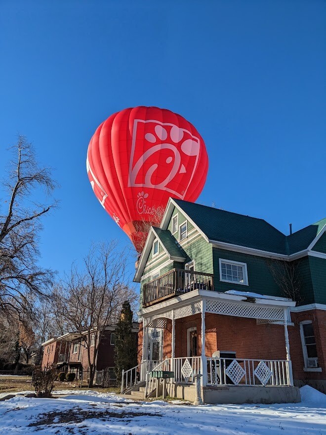 Chick-fil-A balloon