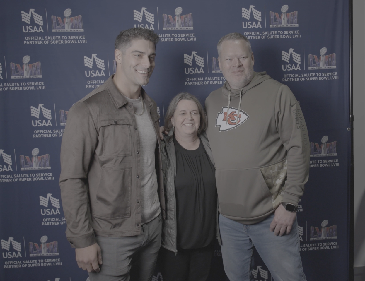 Jimmy Garopollo meets veteran