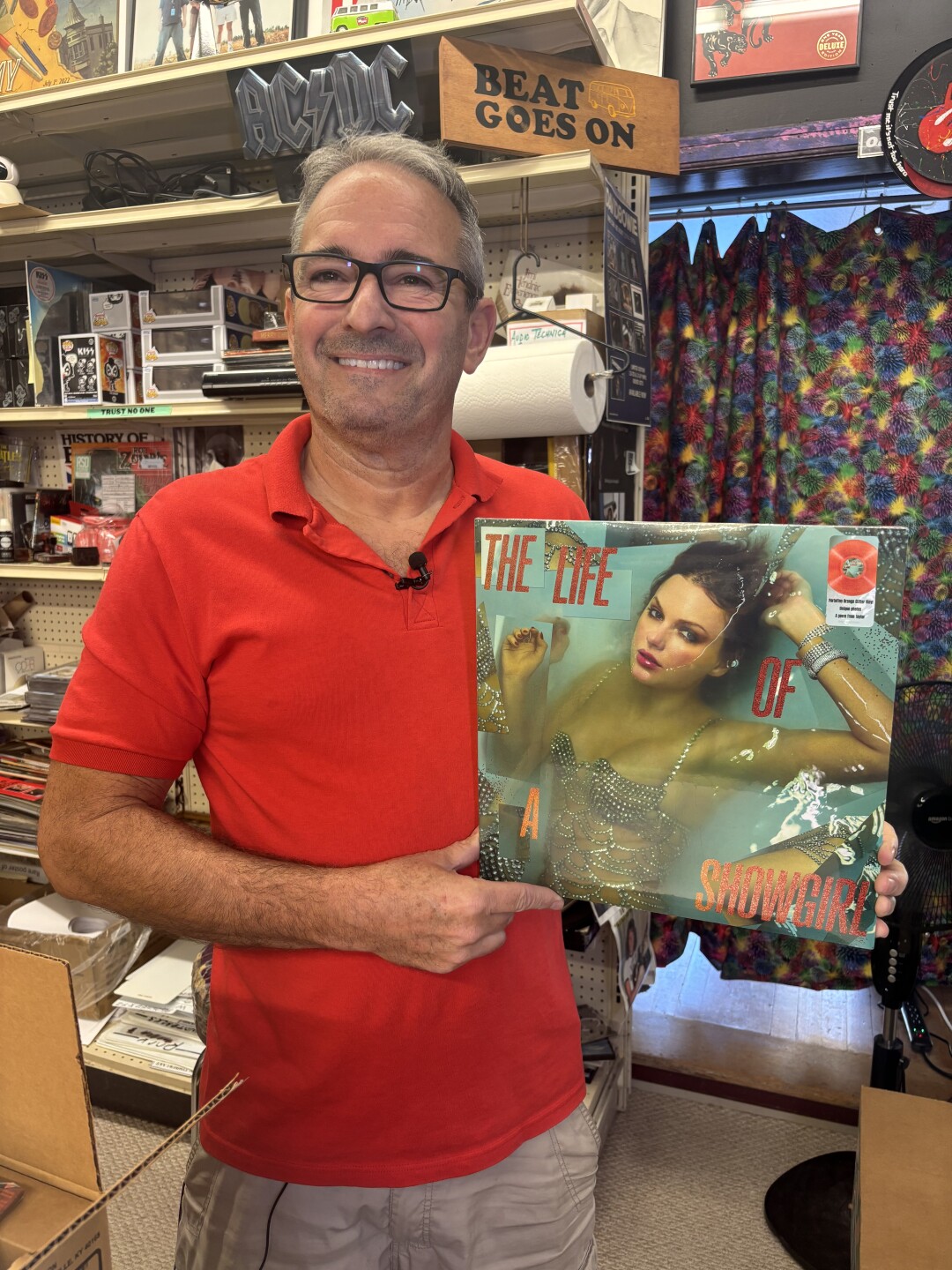 Joe Zaremba owns Beat Goes On Records and More in West Bend