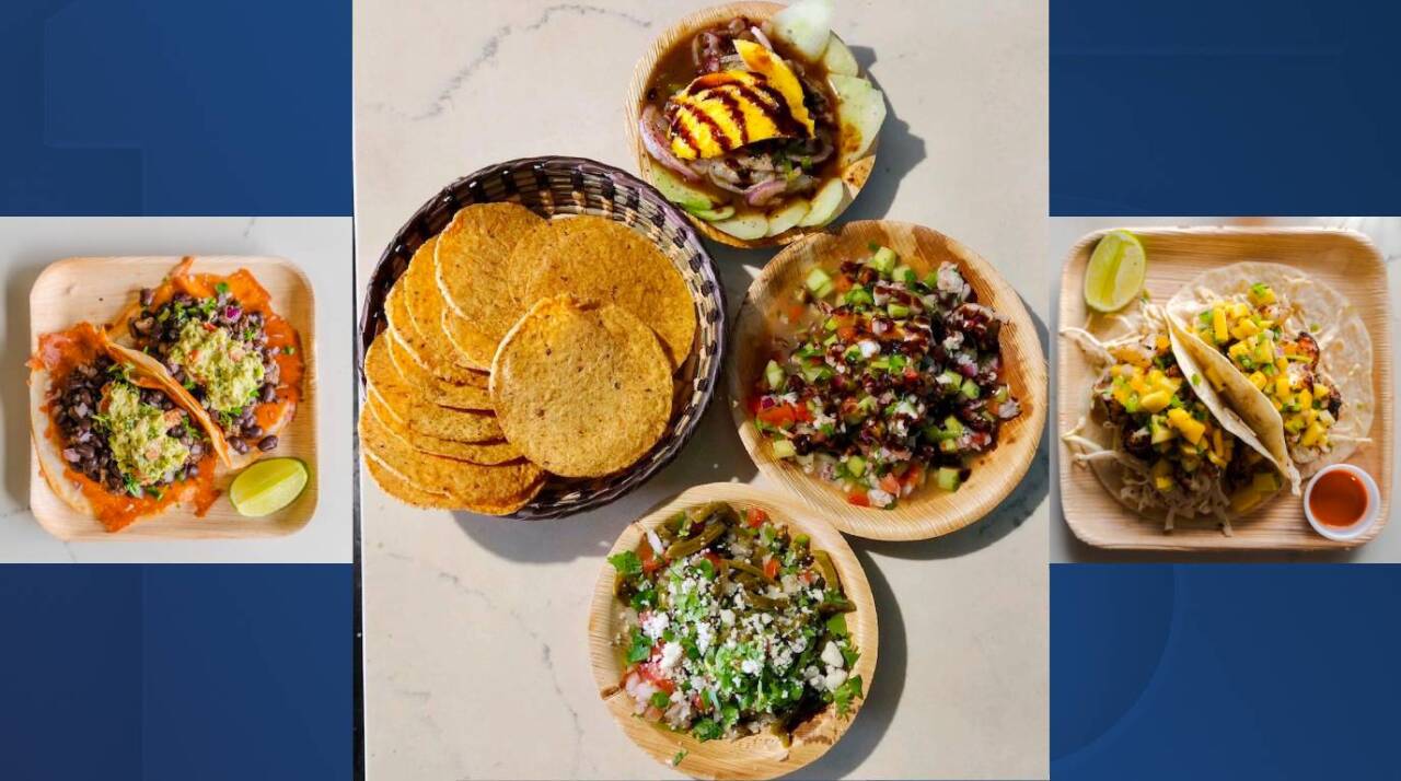 Dishes at ‘Ay, Chabela’ in Phoenix.