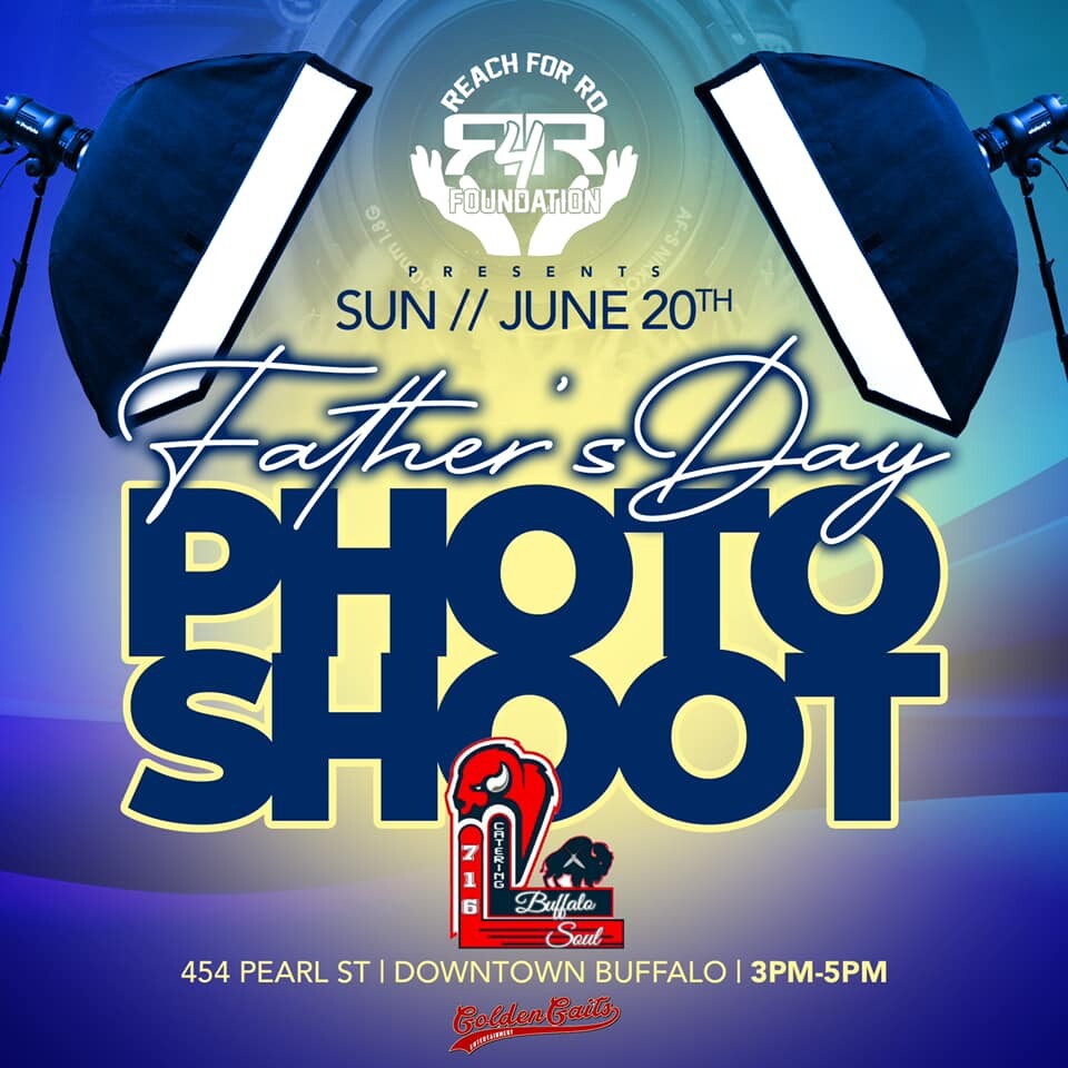 The Father's Day photoshoot takes place from 3-5pm