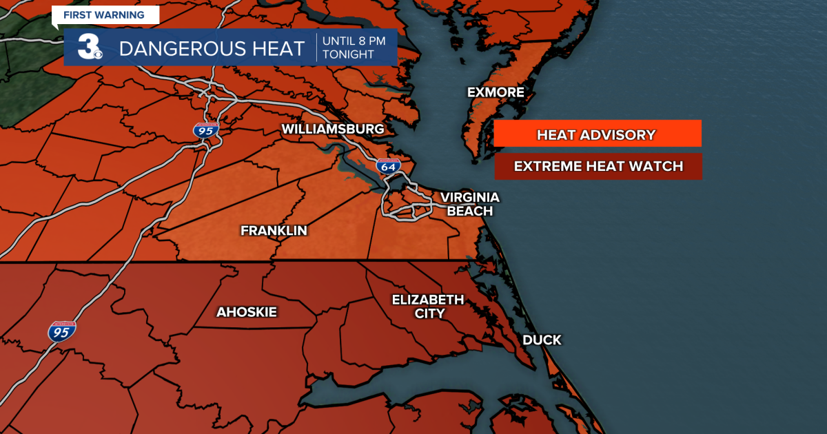 First Warning Forecast: Dangerous heat heading into the weekend