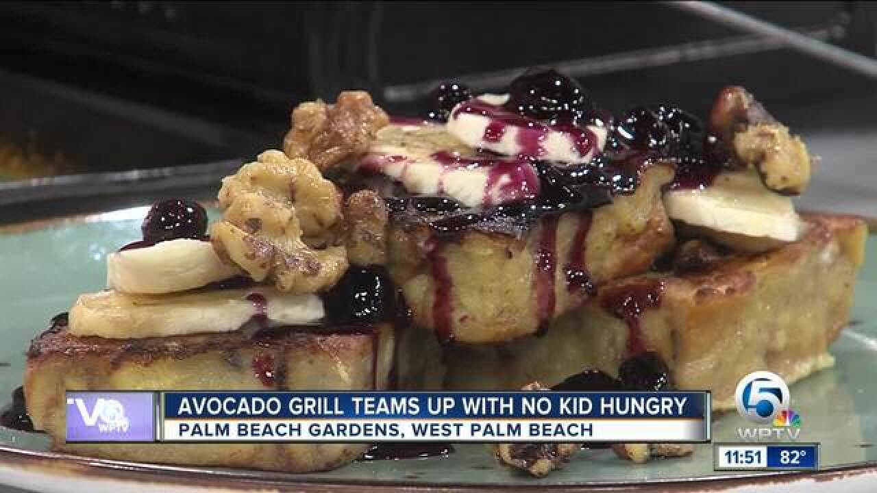 Avocado Grill teams up with No Kid Hungry