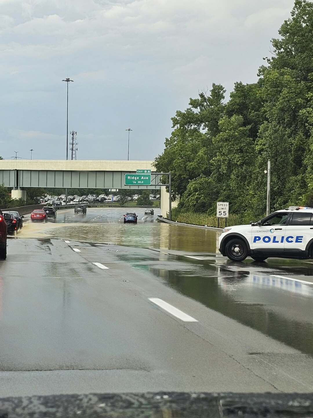 Flooding 7/17/26 I-71 North