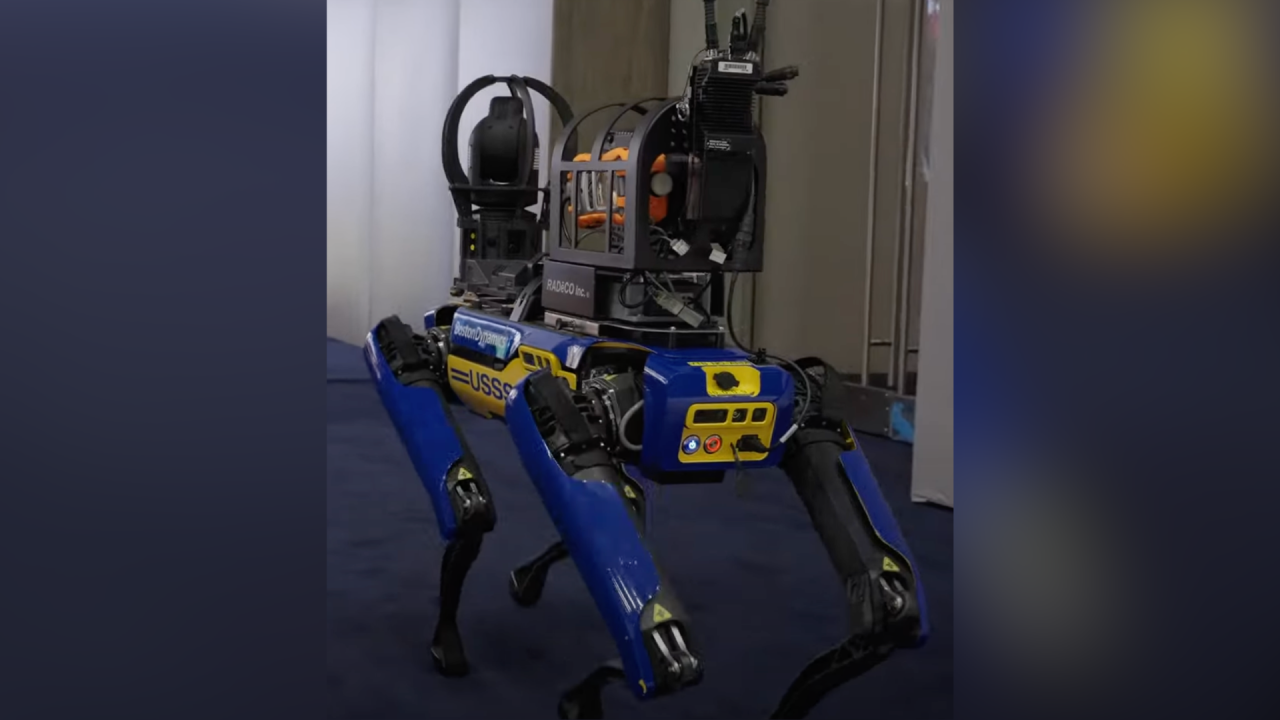 U.S. Secret Service Robotic Dog