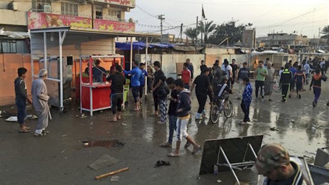 59 dead after bombing in Baghdad