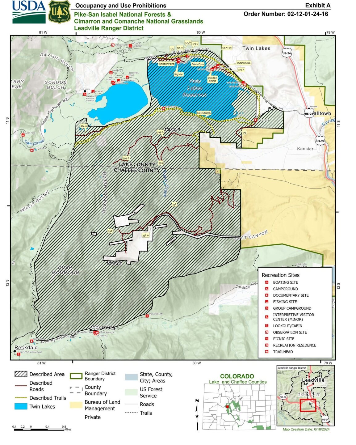 Interlaken Fire closure update 6-18-24