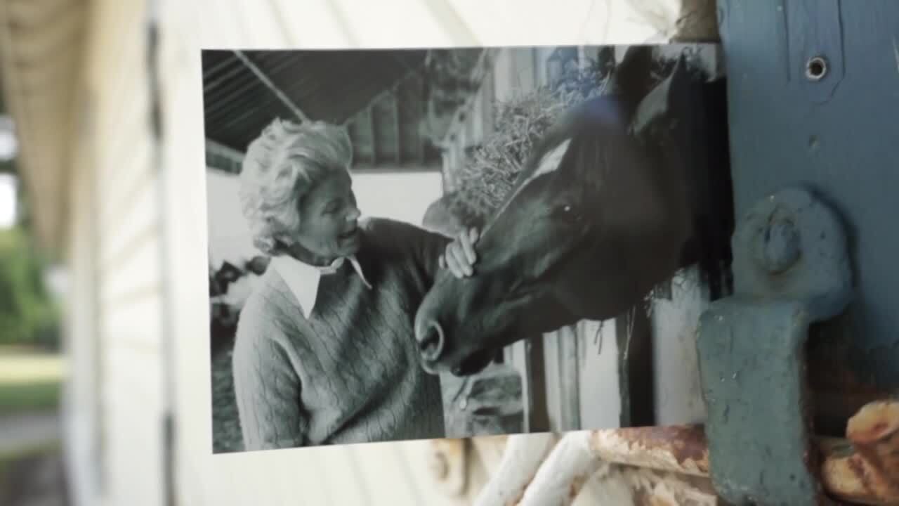 Penny Chenery and Secretariat