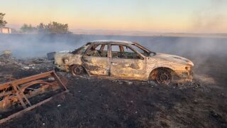 Burned Car (Photo from Chad Danielson)