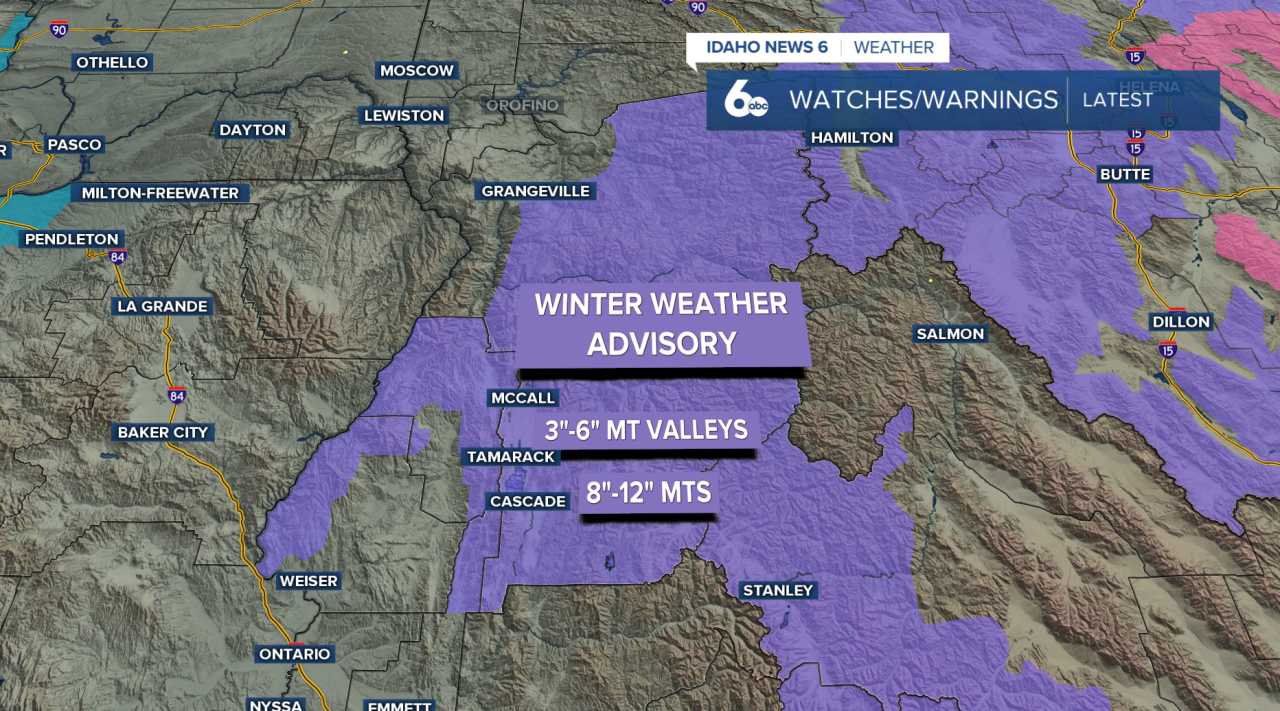 Winter Weather Advisory