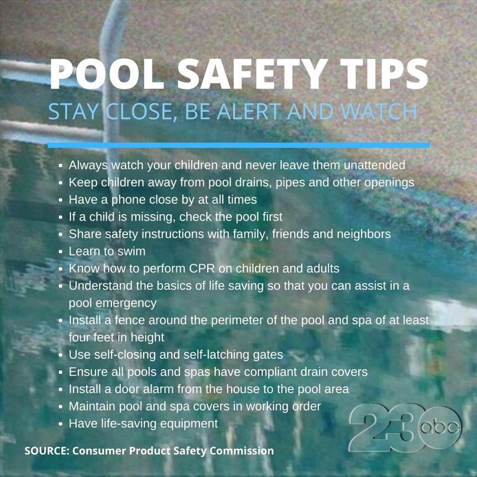 Pool Safety Tips