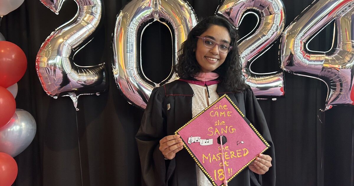 18-year-old music prodigy earns Master's Degree at Indiana University