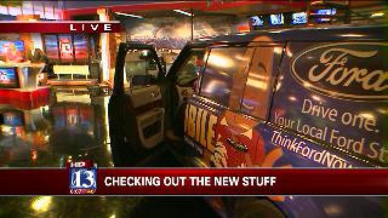 Budah parks inside the new studio