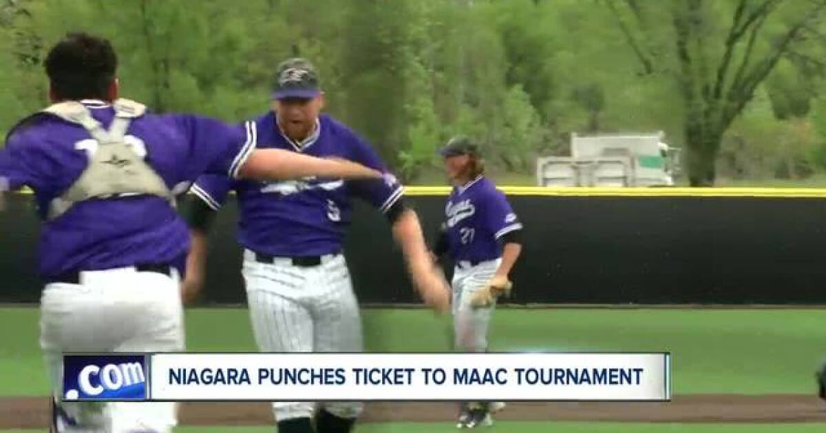 Niagara earns spot in MAAC baseball Tournament