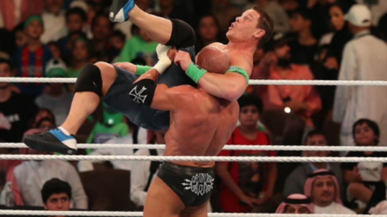 Women, children attend WWE event in Saudi Arabia