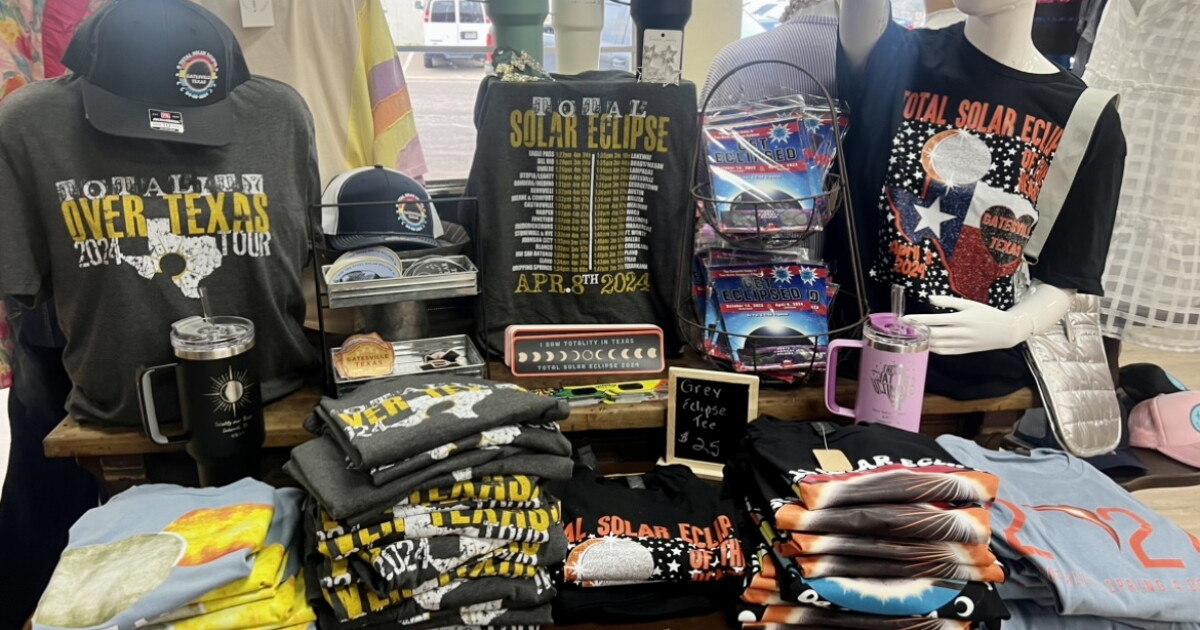 Businesses in Gatesville prepping for the solar eclipse over Texas - Vimarsana News