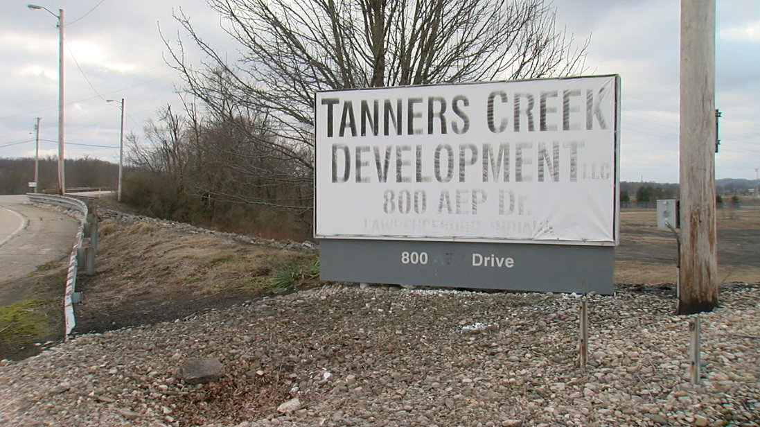 The former Tanner's Creek coal plant site in Lawrenceberg, Indiana. 