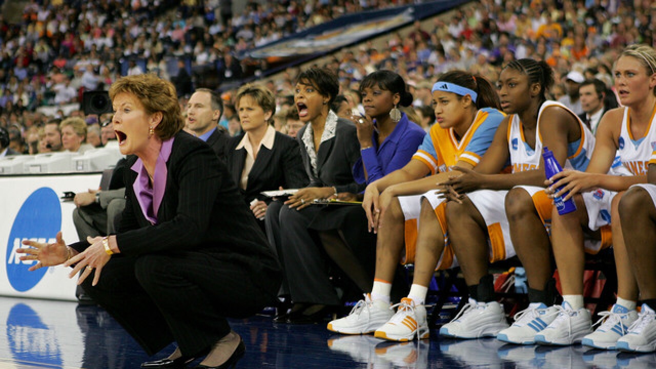 Pat Summit's legendary career, in photos