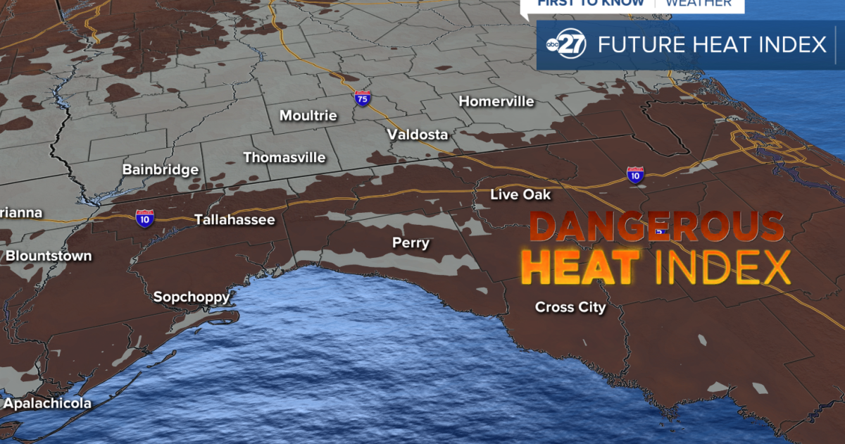 First To Know forecast: Intense heat, few cooling thunderstorms (08/13/2026)