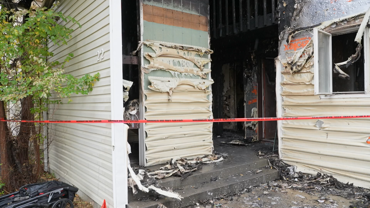 Colstrip apartment fire damage