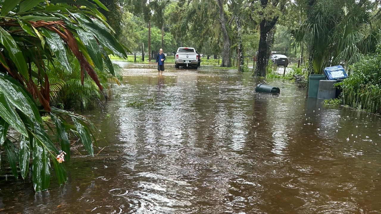 Flooding from Debby 2024