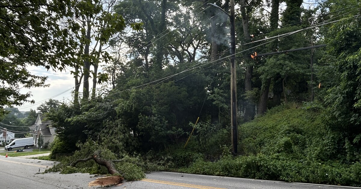 BGE working to restore power to over 40,000 customers after July 4th storms move through central Maryland