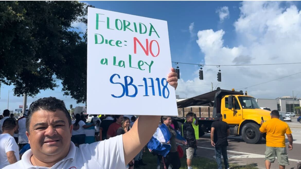 Business owners and workers close their doors Thursday, protesting Florida's new immigration law