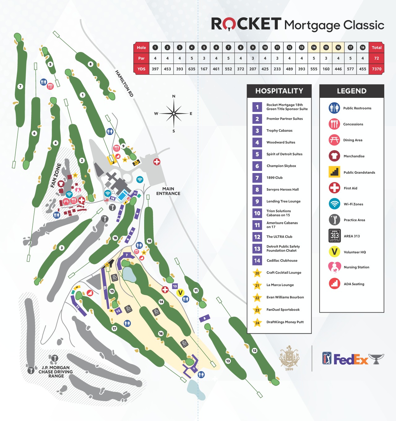 rocket mortgage classic 2021 field