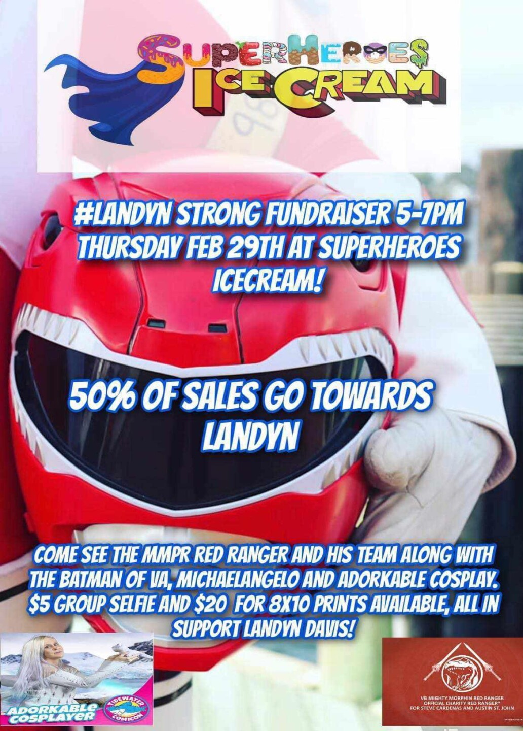 landyn SuperHeroes Ice Cream