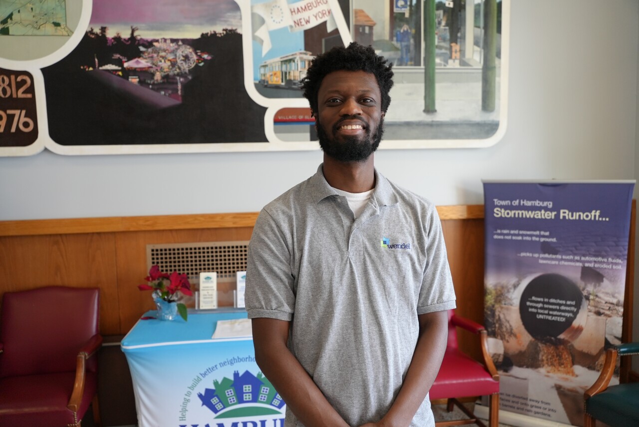 Joshua Rogers in Hamburg Town Hall